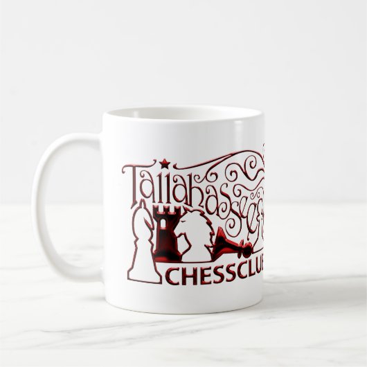 Tasse rouge de chrome (Gauche)