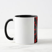 Tasse rouge de Cofee de rayon de soleil (Gauche)