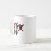 Tasse rouge de glace (Devant gauche)
