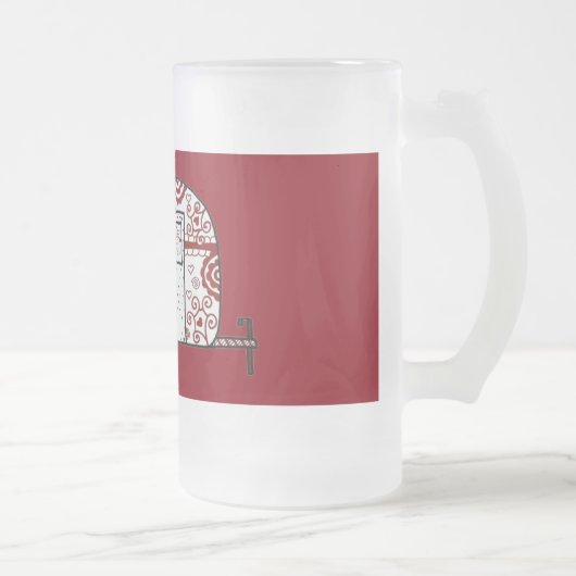 Tasse rouge de Glamper (Droit)