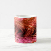 Tasse rouge de marbre de fractale (Centre)