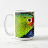 Tasse rouge de perroquet de Lored Amazone (Gauche)