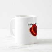 Tasse rouge de pilule (Devant gauche)