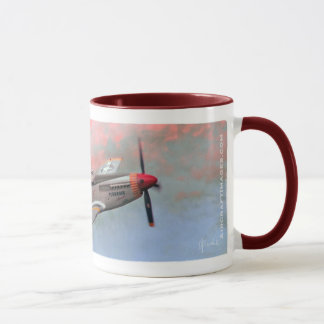 Tasse rouge de queue