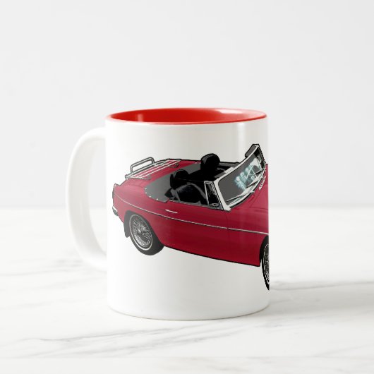 tasse rouge de roadster (Devant gauche)