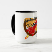 Tasse rouge de Rocket (Devant gauche)
