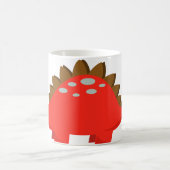 Tasse rouge de Stegosaurus (Centre)