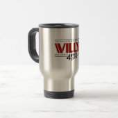 Tasse rouge de voyage de Willys 4WD (Devant gauche)
