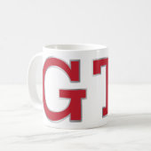 Tasse rouge d'insigne de VDUB GTI (Devant gauche)