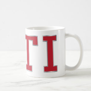Tasse rouge d'insigne de VDUB GTI