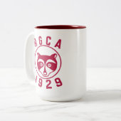 Tasse rouge du logo 15oz de RGCA (Devant gauche)
