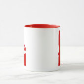 Tasse rouge en forme de l'État de l'Idaho (Centre)