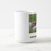 Tasse rouge et blanche irlandaise de poseur (Centre)