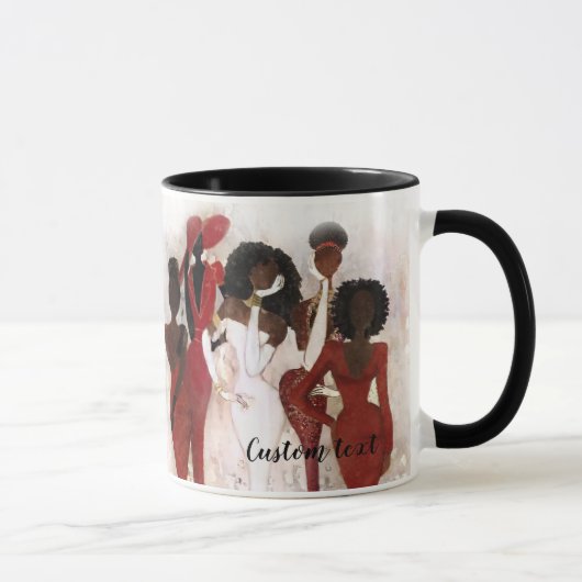 Tasse rouge et crème fabuleuse de sororité (Droite)