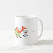 Tasse rouge minuscule de chameau (Devant droit)