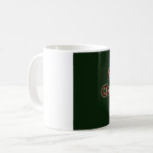 Tasse rougeoyante de Joyeux Noël (Devant gauche)