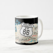 tasse route 66 prenez vos kicks (Devant droit)