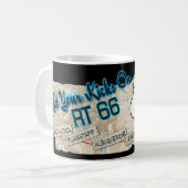tasse route 66 prenez vos kicks (Devant gauche)