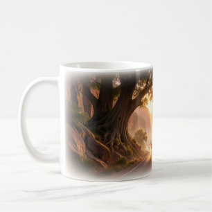 Tasse Route de Canyon au Lever du Soleil pour Mota