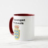 Tasse royale de Denmark*/tasse de Kongeriget (Devant gauche)
