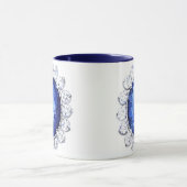 Tasse royale de saphir de PMACarlson (Centre)