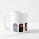 Tasse russe de poupées de poupées de Matryoshka (Gauche)