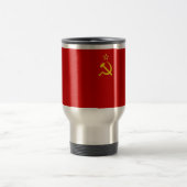 TASSE RUSSE DE VOYAGE DE DRAPEAU (Centre)