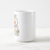 Tasse rustique avec citation drôle de menuiserie (Centre)