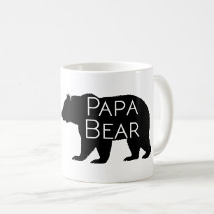 Tasse rustique d'ours de papa