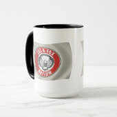 Tasse Sac & Fox Nation (Oklahoma) Drapeau (Devant gauche)