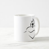 Tasse sacrée de coeur (Devant droit)