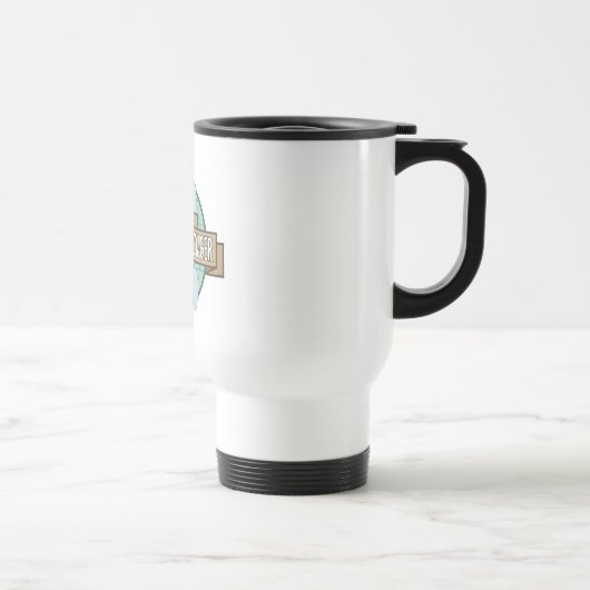 Tasse saine de voyage de logo de Voyager (Droite)