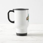 Tasse saine de voyage de logo de Voyager (Gauche)