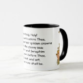 Tasse « Saint, Saint, Saint ! » (Devant droit)