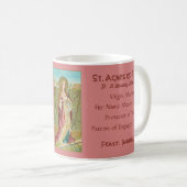 Tasse "Sainte-Agnès de Rome (CS 01)" (Devant droit)