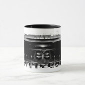 Tasse sale de machine à écrire (Centre)