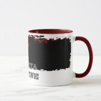 Tasse sale de sonnerie de frontière