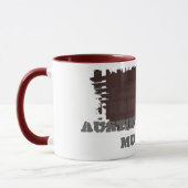 Tasse sale de sonnerie de frontière (Gauche)