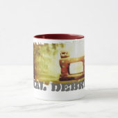 Tasse sale de sonnerie de frontière (Centre)