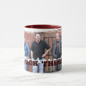 Tasse sale de sonnerie de frontière - customisée (Centre)