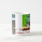 Tasse sale de sonnerie de frontière - customisée (Centre)