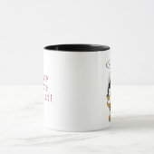 Tasse samouraï de chat de sécurité (Centre)