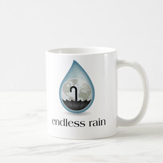 Tasse sans fin de pluie (Droite)