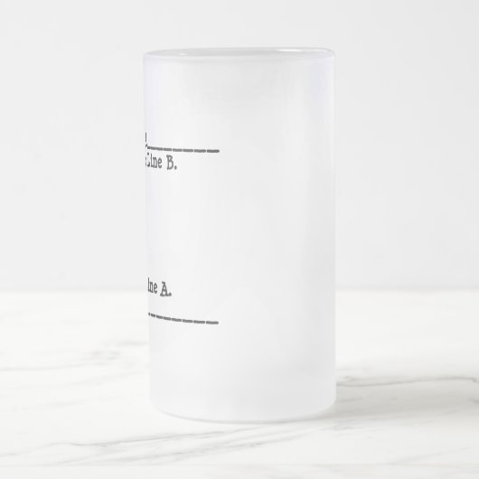 Tasse sans fond (Centre)