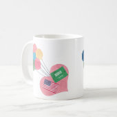 tasse Saoudien-américaine (Devant gauche)