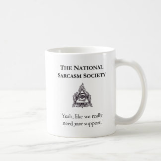 Tasse sarcastique - la société nationale de