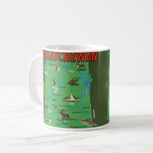 Tasse Saskatchewan Canada (Devant gauche)