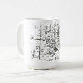 Tasse saumonée de lac (Devant gauche)
