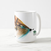 Tasse saumonée de mouche de garde forestière de (Devant droit)