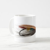 Tasse saumonée tricolore de mouche (Devant gauche)